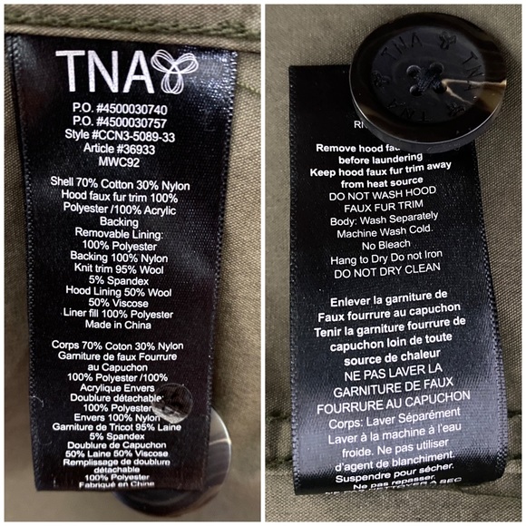 TNA Jacket Military - Picture 9 of 14